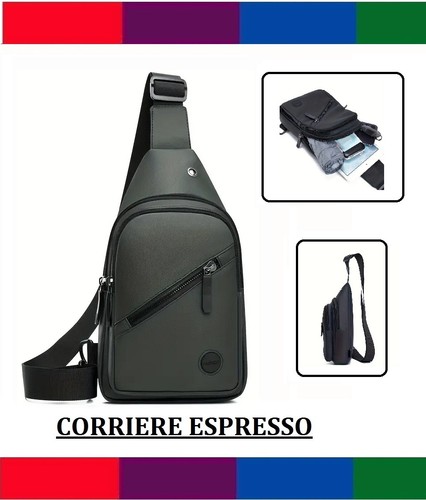 Zaino monospalla borsa uomo - zaino,