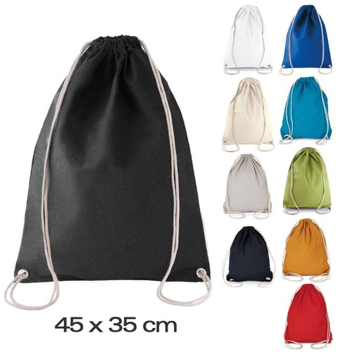 Sacca zaino cotone - sacca,